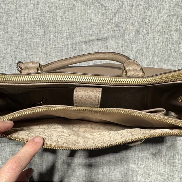 Michael Kors Sutton Leather Top Handle Purse - Picture 8 of 10